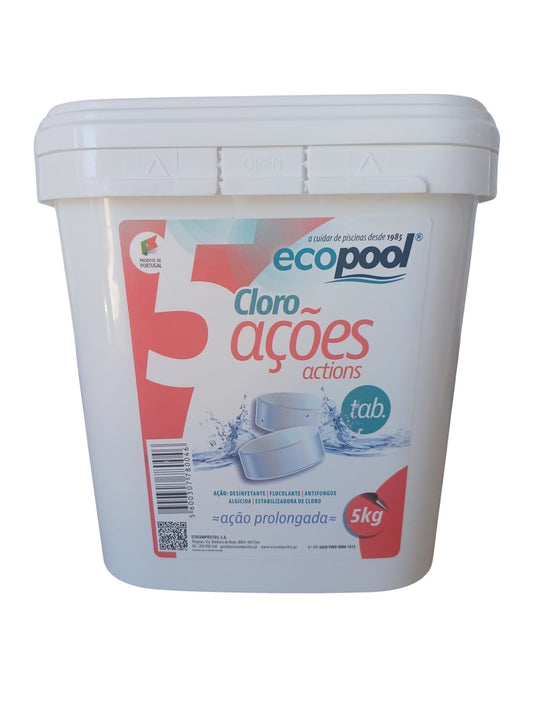 CLORO 5 AÇÕES 5 kg
