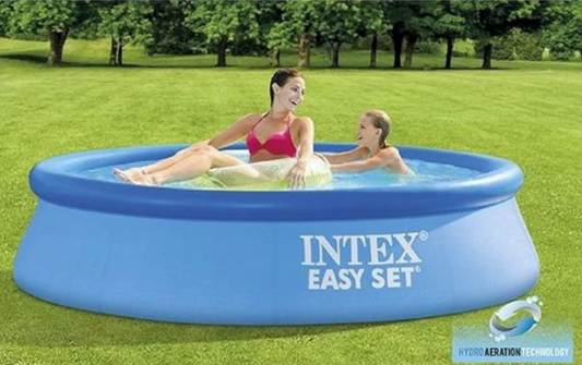 PISCINA INTEX EASY SET D244 x 61 cm COM PURIFICADOR